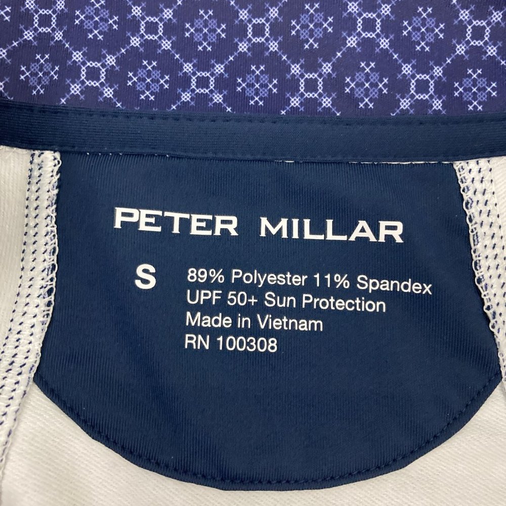 Peter Millar Raglan Perth Micro Print Quarter Zip… - image 8